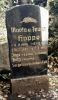 Grabstein Franz und Marta Hoppe