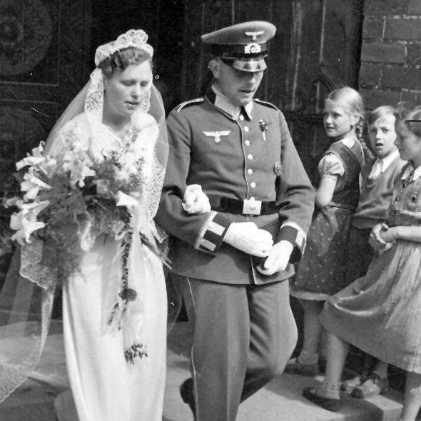 Hochzeit, St. Marien, Stargard, Gerda Groll, Paul Hoppe