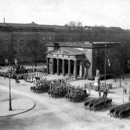 Preußisches Ehrenmal, Unter den Linden, Berlin,1931,
