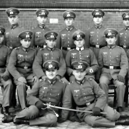 Gruppeaufnahme, Grenadier-Kaserne, Stargard,