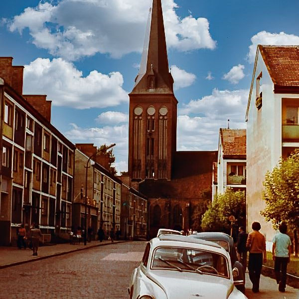 Breite Straße, Johanniskirche, Stargard,