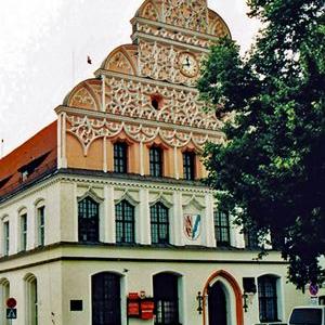 Rathaus, Marktplatz, Stargard,